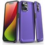 Mobigear Slim Armor iPhone 15 Plus Hoesje Hardcase Backcover Shockproof - Paars