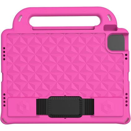 Mobigear Diamond iPad Pro 11 Inch (2022) Kinder Tablethoes met Handvat - Roze