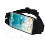 Mobiparts Comfort Fit Belt Telefoonhouder Hardlopen iPhone 17 Pro Sport Hoesje Neopreen Heuptas - Zwart