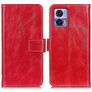 Mobigear Basic Motorola Edge 30 Neo Hoesje Bookcase Portemonnee - Rood