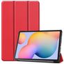 Mobigear Tri-Fold Samsung Galaxy Tab S6 Lite Hoes Bookcase - Rood