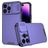 Mobigear Cam Slide iPhone 14 Pro Max Hoesje Hardcase Backcover met Camera Slider - Paars