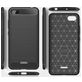 Mobigear Brushed Slim Xiaomi Redmi 6A Hoesje Flexibel TPU Backcover - Grijs