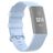 Mobigear Cross Siliconen Fitbit Charge 3 Bandje Gespsluiting - Babyblauw