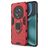Mobigear Armor Ring HONOR Magic 4 Pro Hoesje Hardcase Backcover Shockproof met Ringhouder - Rood