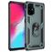 Mobigear Armor Ring Samsung Galaxy S20 Ultra Hoesje Hardcase Backcover Shockproof met Ringhouder - Groen