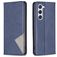 Mobigear Rhombus Slim Samsung Galaxy S24 Hoesje Bookcase - Blauw