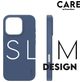 CARE by PanzerGlass Fashionable iPhone 16 Pro Siliconen MagSafe Hoesje Backcover - Blauw