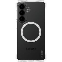 CARE by PanzerGlass Fashionable Doorzichtig Samsung Galaxy S26 Plus MagSafe Hoesje Flexibel TPU Backcover - Transparant