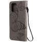 Mobigear Butterfly Samsung Galaxy S10 Lite Hoesje Bookcase Portemonnee - Grijs
