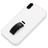 Mobigear Rubber Ring iPhone XS Max Hoesje Hardcase Backcover met Ringhouder - Wit