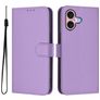 Mobigear Urban Wallet iPhone 16 Hoesje Bookcase Portemonnee - Paars