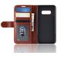 Mobigear Wallet Samsung Galaxy S10e Hoesje Bookcase Portemonnee - Bruin