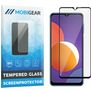 Mobigear Premium Samsung Galaxy M12 Glazen Screenprotector - Case Friendly - Zwart