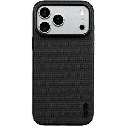 CARE by PanzerGlass Fusion Fabric iPhone 18 Pro Max MagSafe Hoesje Hardcase Backcover Shockproof - Zwart