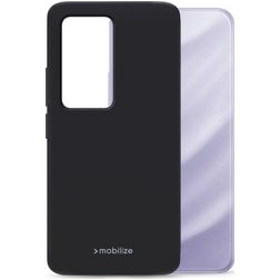 Mobilize Rubber Gelly Xiaomi Redmi 15 Hoesje Flexibel TPU Backcover - Zwart