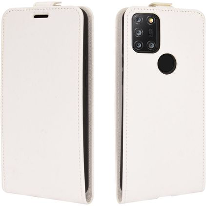 Mobigear Alcatel 3X (2020) Hoesje Flipcase - Wit