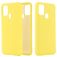 Mobigear Rubber Touch Samsung Galaxy M51 Siliconen Hoesje Backcover - Geel