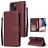 Mobigear Wallet iPhone 14 Hoesje Bookcase Portemonnee - Rood
