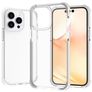 Mobigear Full Bumper iPhone 14 Pro Max Hoesje Hardcase Backcover Shockproof - Wit