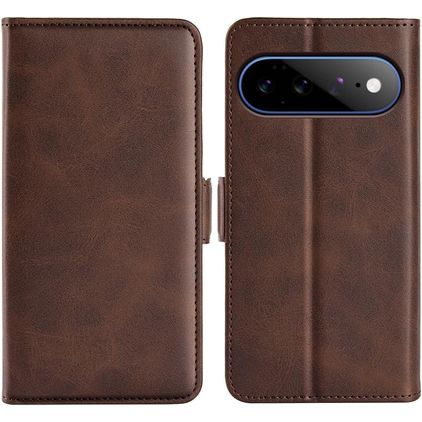 Mobigear Slim Magnet Google Pixel 11 Pro XL Hoesje Bookcase Portemonnee - Bruin