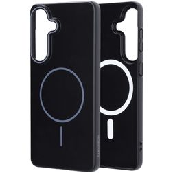 Mobiparts Slim Line Samsung Galaxy S26 Plus MagSafe Hoesje Hardcase Backcover - Onyx Black