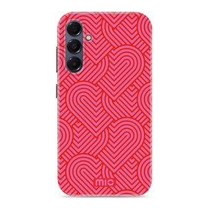 MIO Samsung Galaxy A16 MagSafe Hoesje Hardcase Backcover - Wild Hearts