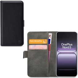 Mobilize Classic Gelly OnePlus Nord 5 Hoesje Bookcase Portemonnee - Zwart