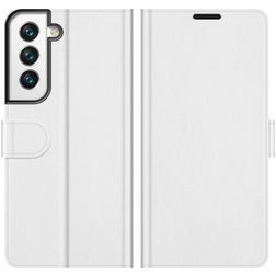 Mobigear Wallet Samsung Galaxy S22 Hoesje Bookcase Portemonnee - Wit