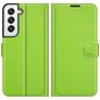 Mobigear Classic Samsung Galaxy S22 Hoesje Bookcase Portemonnee - Groen