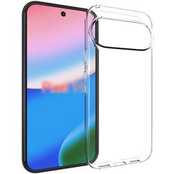 Mobigear Basics Doorzichtig Google Pixel 11 Hoesje Flexibel TPU Backcover - Transparant