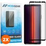 Mobigear Premium Sony Xperia 5 II Glazen Screenprotector - Case Friendly - Zwart (2-Pack)