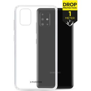 Mobilize Naked Protection Doorzichtig Samsung Galaxy A51 Hoesje Hardcase Backcover Shockproof - Transparant