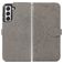 Mobigear Mandala Samsung Galaxy S21 FE Hoesje Bookcase Portemonnee - Grijs
