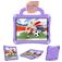 Mobigear Football iPad Air 11 Inch (2026) Hoes EVA Schuim Backcover + Schouderband + Standaard - Paars
