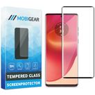 Mobigear Premium Motorola Edge 50 Fusion Glazen Screenprotector - Case Friendly - Zwart