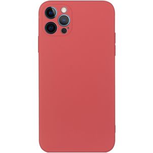 Mobigear Color iPhone 15 Pro Max Hoesje Flexibel TPU Backcover - Rood