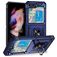 Mobigear Armor Ring Samsung Galaxy Z Flip 5 Hoesje Hardcase Backcover Shockproof met Ringhouder - Blauw
