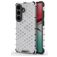 Mobigear Honeycomb Samsung Galaxy S26 Hoesje Hardcase Backcover Shockproof - Wit