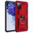 Mobigear Armor Ring Samsung Galaxy S20 FE Hoesje Hardcase Backcover Shockproof met Ringhouder - Rood