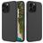 Mobigear Rubber Touch iPhone 16 Pro Siliconen Hoesje Backcover - Zwart