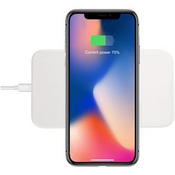 Mobigear Plateau Draadloze lader Qi Wireless 5W 1A - Wit