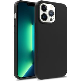 Mobigear Bio iPhone 15 Hoesje Eco Friendly Backcover - Zwart