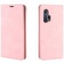 Mobigear Retro Slim Motorola Edge Plus Hoesje Bookcase Portemonnee - Roze