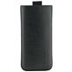 Valenta Pocket Classic Echt Leer Insteekhoesje (max 14,8 cm x 7,2 cm) - Sleeve - Pouch - Zwart