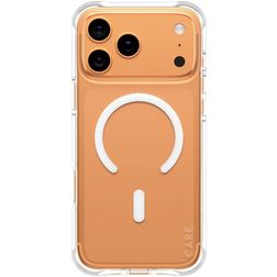 CARE by PanzerGlass Fashionable Doorzichtig iPhone 17 Pro Max Siliconen MagSafe Hoesje Backcover - Transparant