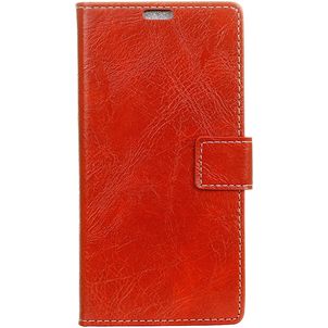 Mobigear Basic Alcatel 1C (2019) Hoesje Bookcase Portemonnee - Rood