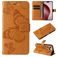 Mobigear Butterfly iPhone 16 Pro Hoesje Bookcase Portemonnee - Cognac