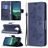 Mobigear Butterfly Nokia 1.4 Hoesje Bookcase Portemonnee - Blauw