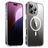 Valenta Trend Doorzichtig iPhone 16 Pro MagSafe Hoesje Hardcase Backcover - Transparant